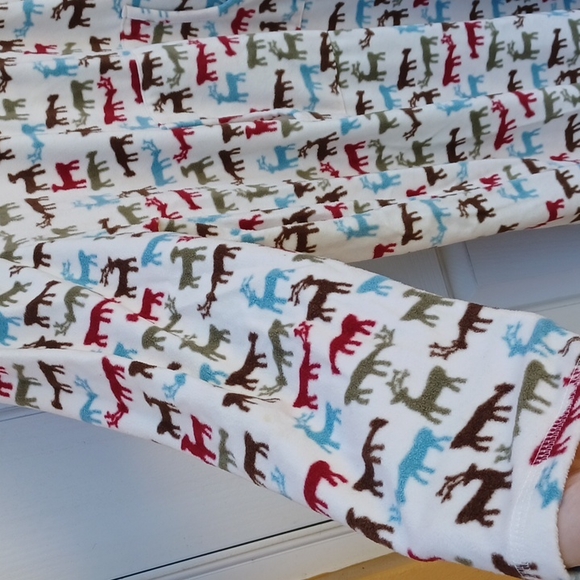 GANDER MOUNTAIN Hoodie Fleece Sleep Dress Sz XL - Picture 3 of 6